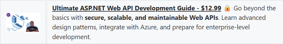 Ultimate ASP.NET Core Web API Development Guide